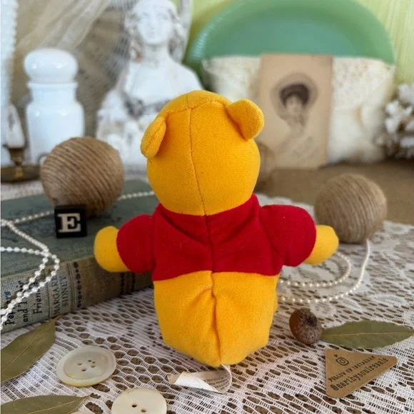 Vintage 90’s Stuffed Winnie the Pooh Bear / Unique Home Decor / Gift / Cute - Picture 4 of 7